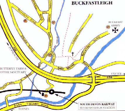 Buckfastleigh Local Map
