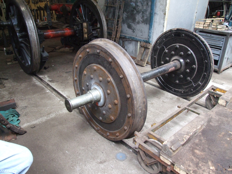 Maunsell carriage wheelset