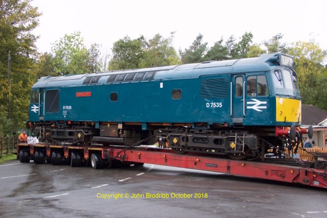 South Devon Railway - D7535