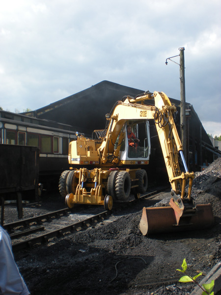 Liebherr Road Railer first trials 4