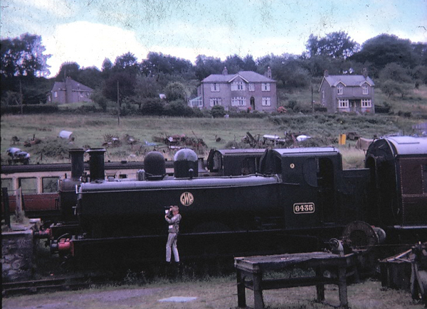 1450 & 6435 at Buckfastleigh August 1966