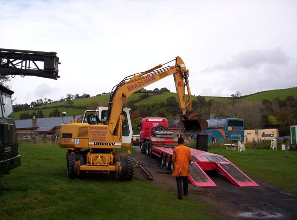 Road Railer off loaded