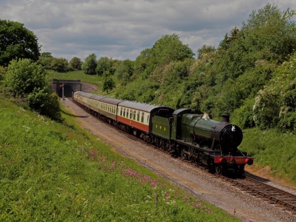 3803 on the Gloucestershire Warwickshire Railway