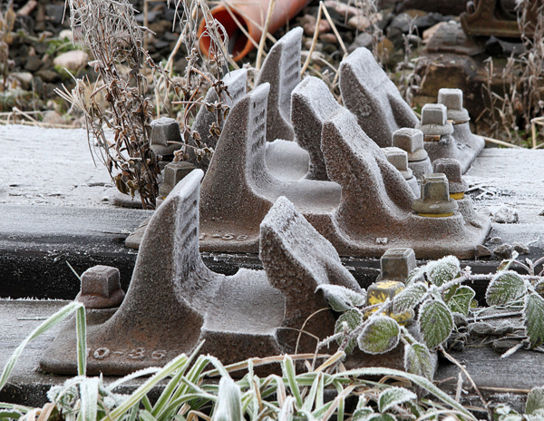 Frosted chairs December 2010