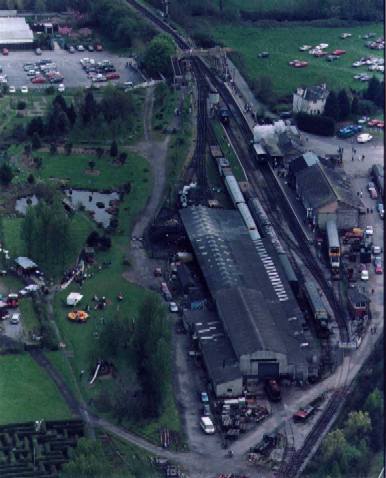 Birds Eye view of Buckfastleigh Station Site